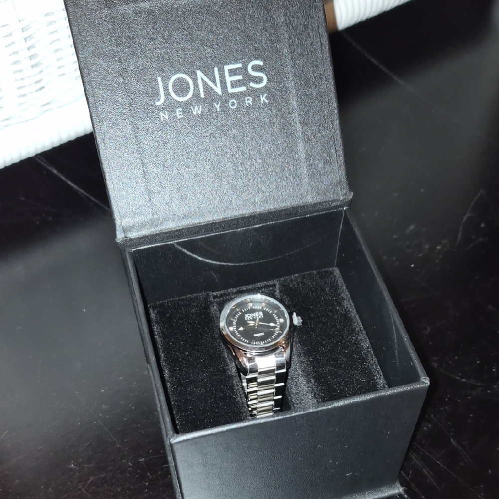 Jones New York Metallic Timepiece